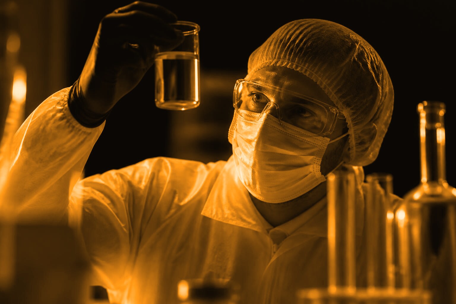 Laboratory quality control testing of a fuel sample